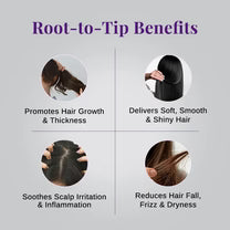 Rosemary & Rice Water Spray For Natural Hair Growth & Hair Thickness