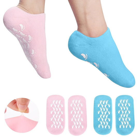 Silicone Gel Moisturizing Ultra Soft Spa Socks