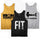 Men's Printed Sando Tanks For Men's, Pack of 3